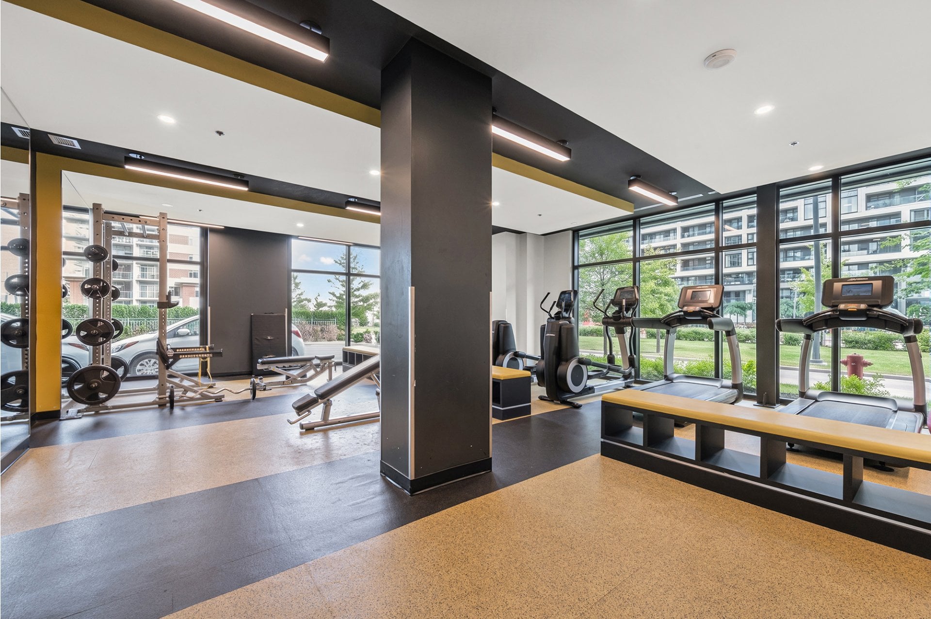 Salle d'exercice
