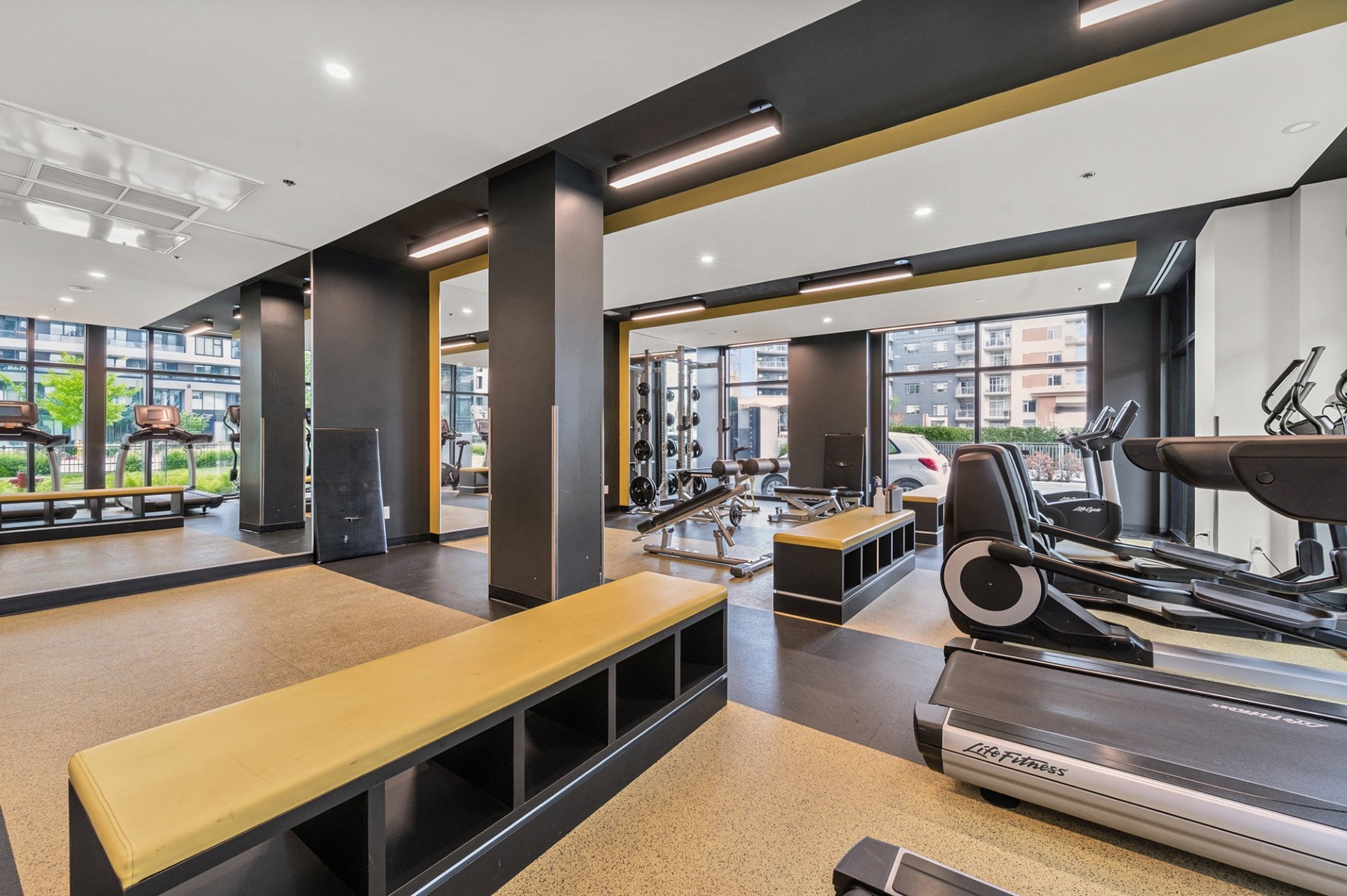 Salle d'exercice