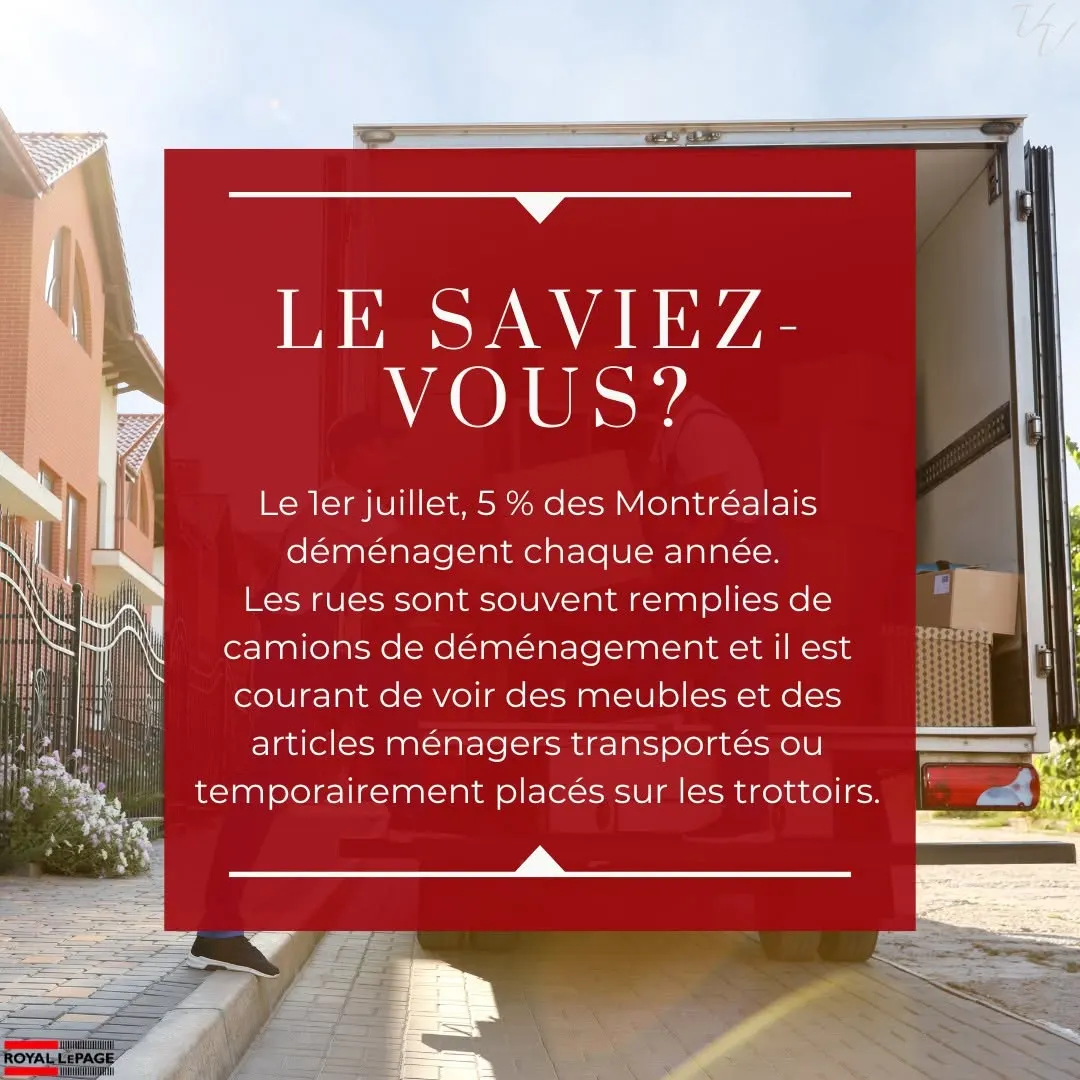 La fête du déménagement à Montréal : une tradition unique et animée !