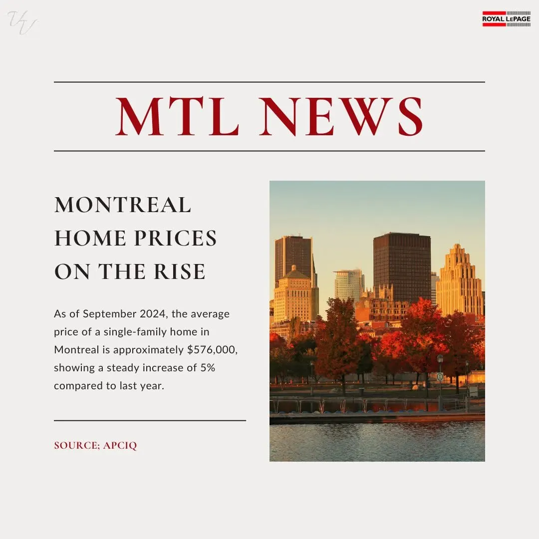 Exciting times in the Montreal real estate market!