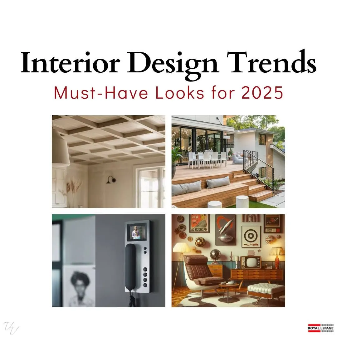 Thinking about a new home? Here are the must-have looks that will define interiors this year: