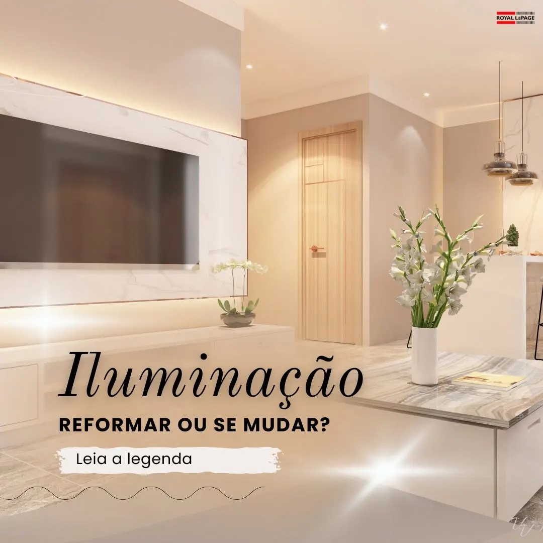 Você já reparou que muitas casas não têm iluminação no teto?
